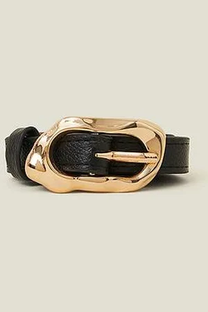 Accessorize Skinny Buckle Belt