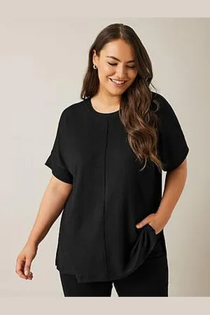 Evans Textured Seam Detail Top