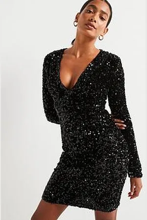 Very Sequin Fitted Mini Dress
