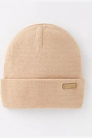adidas Unisex Tonal Metal Beanie - Beige