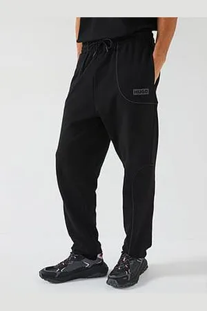 HUGO BOSS Blue Nipipepant Loose Fit M3 Reflect Pipe Cuff Joggers