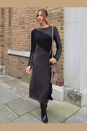 Style Cheat Brynn Knitted Midi Dress