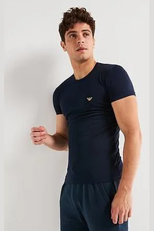 Emporio Armani Left Chest Eagle Logo T-Shirt