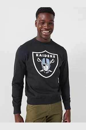 Fanatics Mens Las Vegas Raiders Primary Logo Graphic Crew Sweatshirt