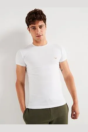 Emporio Armani Left Chest Eagle Logo T-Shirt