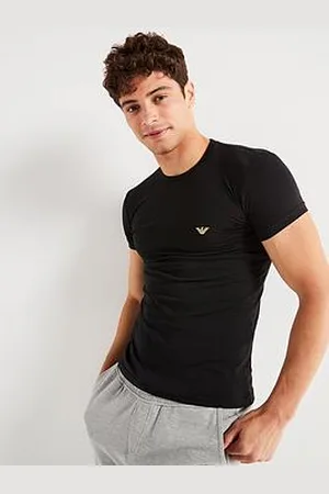 Emporio Armani Left Chest Eagle Logo T-Shirt