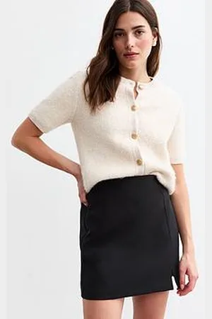 New Look Split Hem Mini Skirt