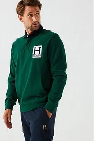 Hackett Heritage H Pocket Rugby Crew Sweat