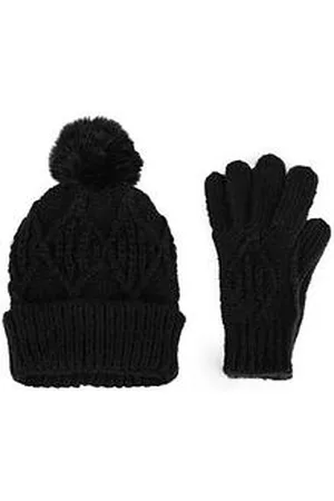 Totes Knitted Hat And Glove Set