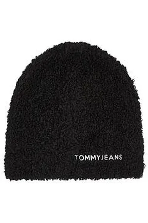 Tommy Hilfiger Logo Teddy Beanie Hat
