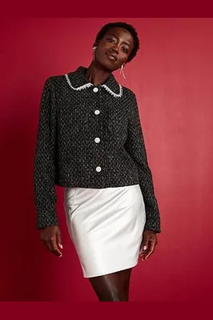 Very Metallic Pu Mini Skirt