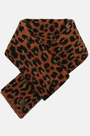 AllSaints Brushed Leopard Scarf