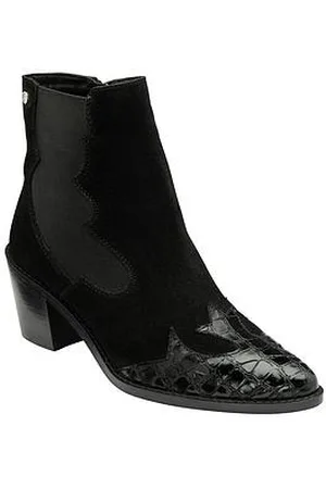 Ravel Esk Suede Heeled Western Boot