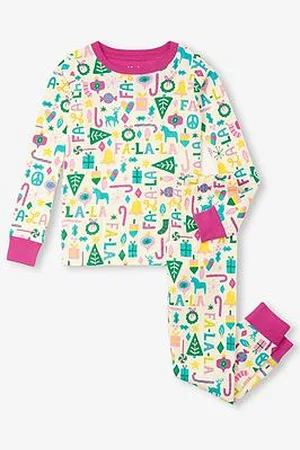 Hatley Girls Falala Christmas Pyjamas