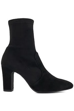Dune Wide Fit Optilly Suede Heeled Ankle Boot