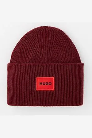 HUGO BOSS Xaff 6 Logo Beanie Hat