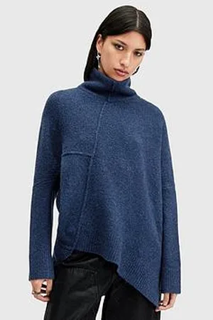 AllSaints Lock Roll Neck Relaxed Fit Jumper