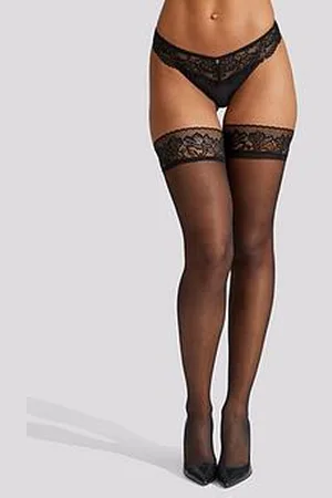Ann Summers Micro Fishnet Seamed Hold Ups