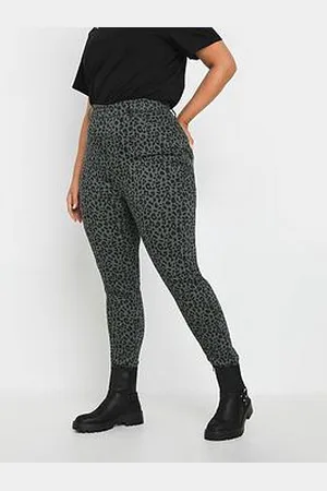 Yours Curve Leopard Print Jegging