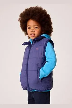 J.Crew Boys Reversible Fleece Lowther Gilet