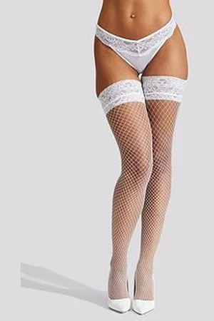 Ann Summers Lace Top Fishnet Hold Ups