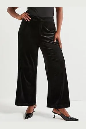 Very Velvet Wide Leg Trouser