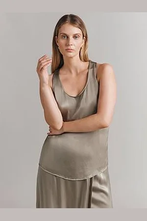 Ghost Sade Top - Pale Slate