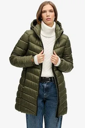 Superdry Fuji Midi Padded Coat