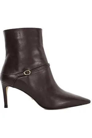 Dune Olene Buckle Detail Heeled Boot