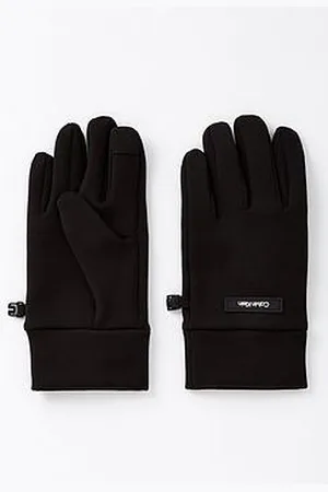 Calvin Klein Neoprene Logo Knitted Gloves