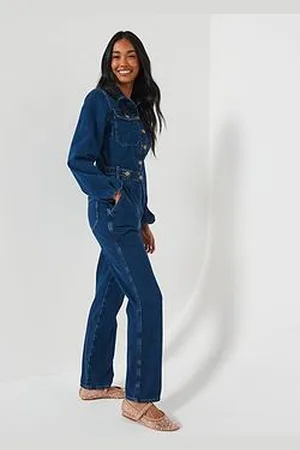 Very Denim Jumpsuit With Waist Detail