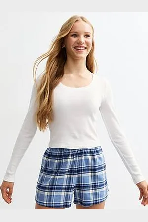 New Look Girls Blue Shorts Pyjama Set