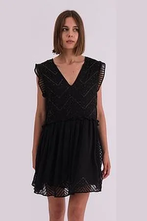 Religion Beaded Mini Dress
