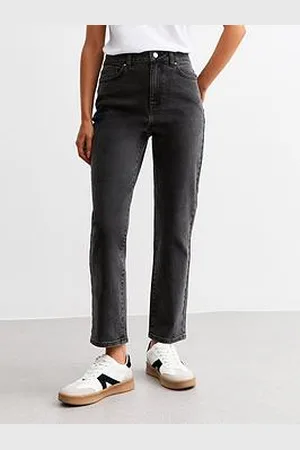 New Look Washed Hannah Ankle Grazer Straight Leg Jeans