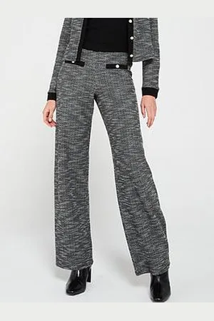 Very Boucle Wide Leg Trouser
