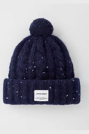 JACK & JONES Knitted Bobble Beanie Hat