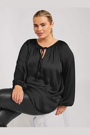 Yours Curve Button Blouse