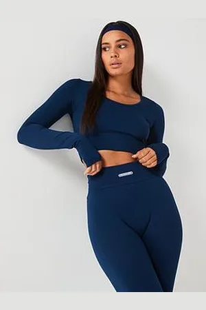 Peach Fit Womens Amber Seamless Long Sleeve Top