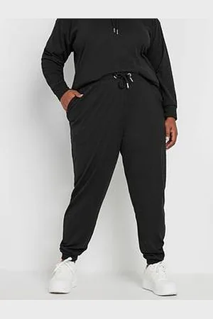 Yours Curve Ribbed Joggers