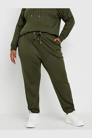 Yours Curve Ribbed Joggers