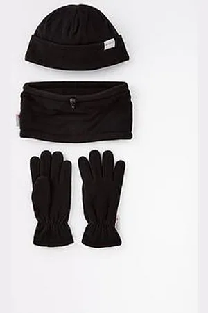 Very Boys 3 Piece Thinsulate Fleece Hat, Scarf And Gloves Set