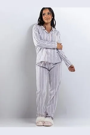 Boux Avenue Preppy Stripe Pj In A Bag - Mix
