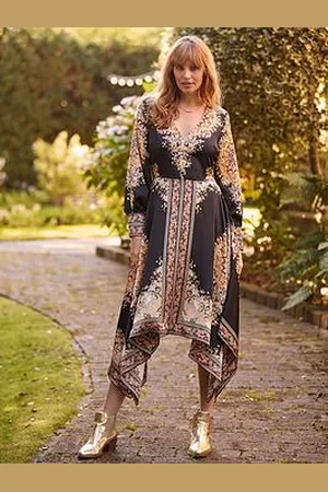 Joe Browns Savannah Scarf Print Dress