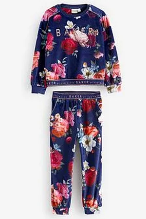 Ted Baker Girls Cosy All Over Print Lounge Set