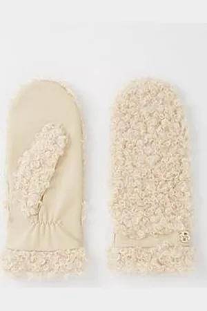 HUGO BOSS Yosie Borg Mitten - Off