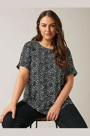 Evans Spot Print Top