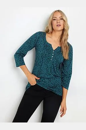 Long Tall Sally 3/4 Sleeve Pintuck Top