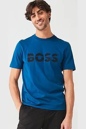 HUGO BOSS Tee 1 Regular Fit Tonal Chest Logo T-Shirt