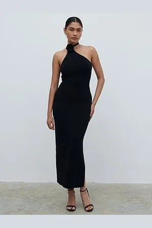 Pretty Lavish Amaya Corsage Knit Midaxi Dress