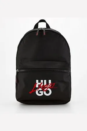 HUGO BOSS Handwritten2.0 Gothic Print Backpack